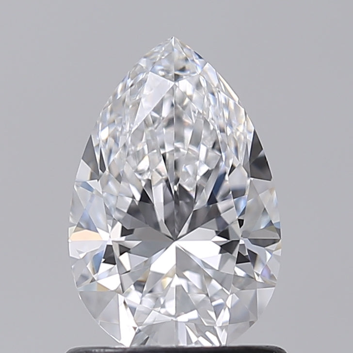 1.01 Carat Pear Shaped, Very Good Cut, D Color, VVS2 Clarity, IGI Certified Lab Grown Diamond