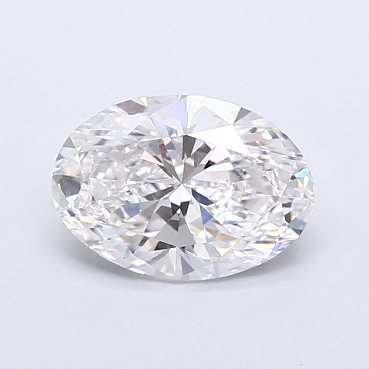 2.44 Carat Oval Shaped, Very Good Cut, D Color, VS2 Clarity, IGI Certified Lab Grown Diamond