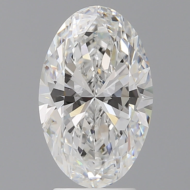 3.05 Carat Oval Shaped, Ideal Cut, E Color, VVS2 Clarity, IGI Certified Lab Grown Diamond