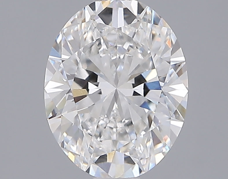 1.82 Carat Oval Shaped, Ideal Cut, D Color, VVS2 Clarity, IGI Certified Lab Grown Diamond