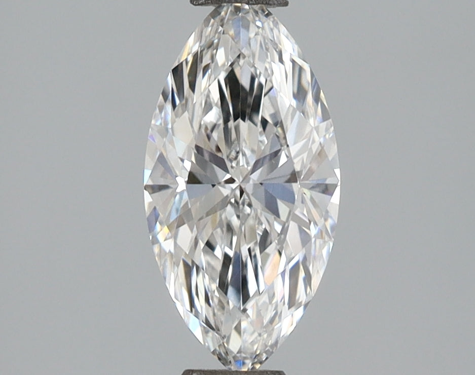1.07 Carat Marquise Shaped, Ideal Cut, D Color, VVS2 Clarity, IGI Certified Lab Grown Diamond