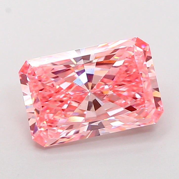 4.35 Carat Radiant Shaped, Very Good Cut, VS1 Clarity, IGI Certified Lab Grown Diamond