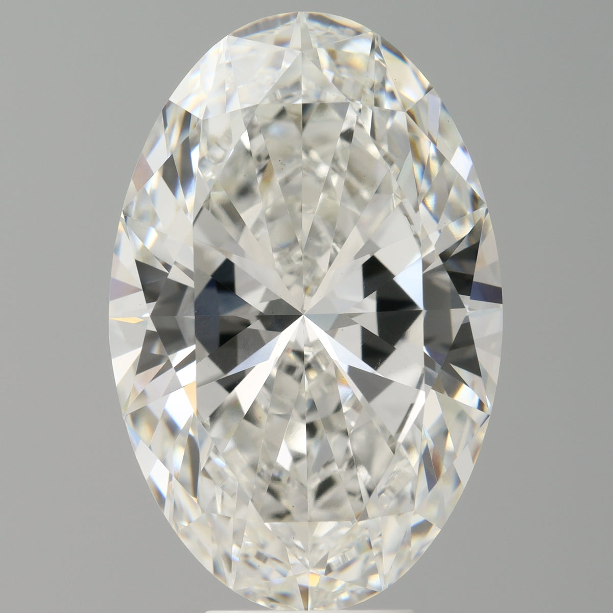 8.10 Carat Oval Shaped, Ideal Cut, F Color, VVS2 Clarity, IGI Certified Lab Grown Diamond