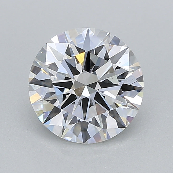 1.50 Carat Round Shaped, Ideal Cut, D Color, VS2 Clarity, IGI Certified Lab Grown Diamond