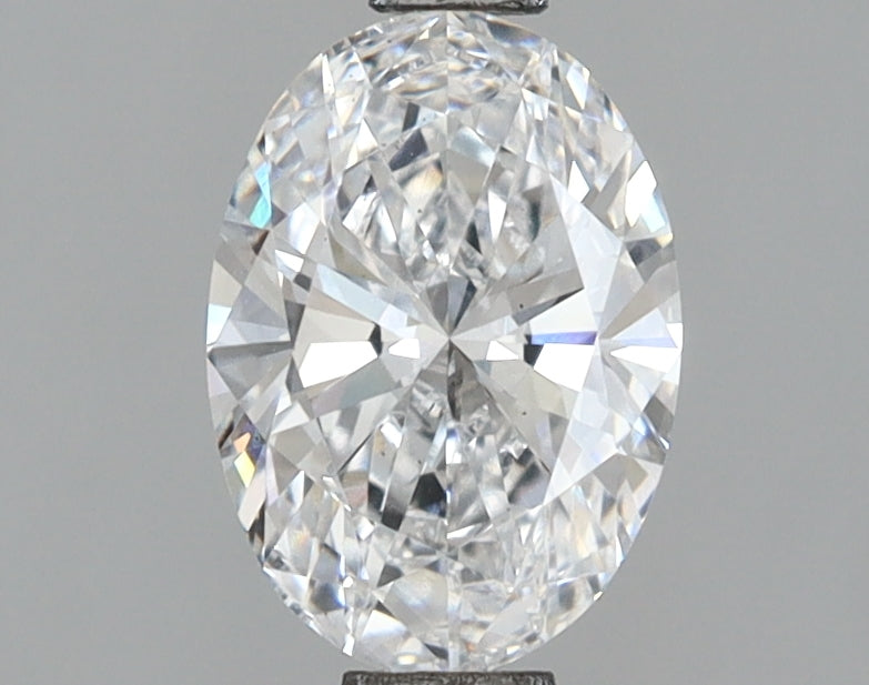 1.06 Carat Oval Shaped, Excellent Cut, D Color, VS2 Clarity, IGI Certified Lab Grown Diamond