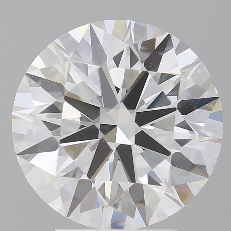 4.10 Carat Round Shaped, Ideal Cut, E Color, VVS2 Clarity, IGI Certified Lab Grown Diamond