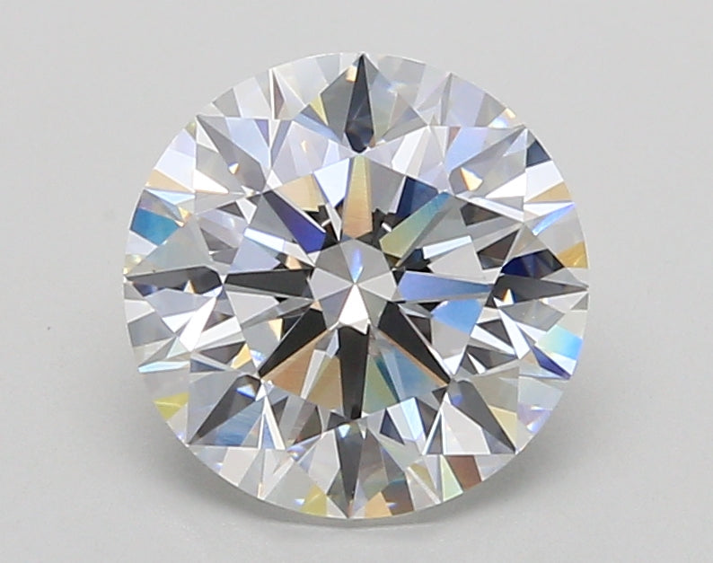 2.52 Carat Round Shaped, Ideal Cut, E Color, VVS2 Clarity, IGI Certified Lab Grown Diamond