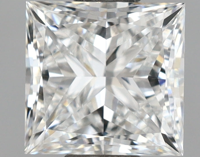 1.01 Carat Princess Shaped, Excellent Cut, E Color, VVS1 Clarity, IGI Certified Lab Grown Diamond