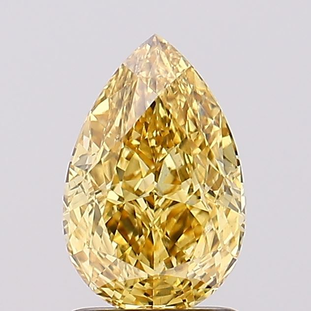 1.59 Carat Pear Shaped, Ideal Cut, VS1 Clarity, IGI Certified Lab Grown Diamond