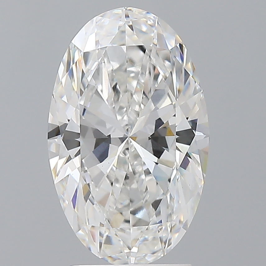 3.04 Carat Oval Shaped, Ideal Cut, E Color, VS1 Clarity, IGI Certified Lab Grown Diamond