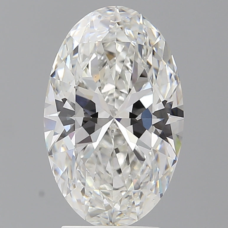 3.59 Carat Oval Shaped, Excellent Cut, F Color, VS1 Clarity, IGI Certified Lab Grown Diamond