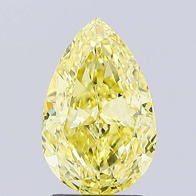 2.52 Carat Pear Shaped, Ideal Cut, VVS2 Clarity, IGI Certified Lab Grown Diamond