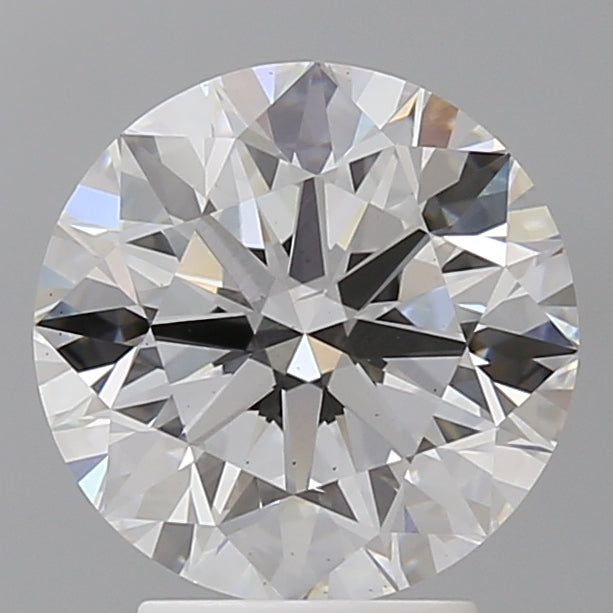 3.50 Carat Round Shaped, Excellent Cut, E Color, VS2 Clarity, IGI Certified Lab Grown Diamond
