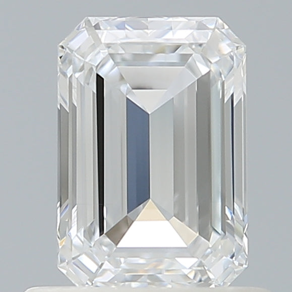 0.84 Carat Emerald Shaped, Excellent Cut, E Color, VS1 Clarity, IGI Certified Lab Grown Diamond