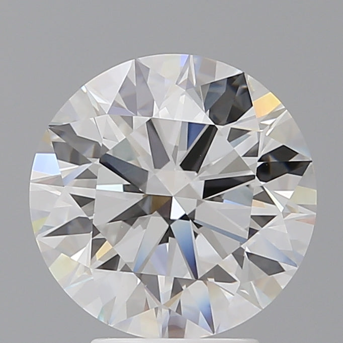 4.01 Carat Round Shaped, Ideal Cut, F Color, VVS2 Clarity, IGI Certified Lab Grown Diamond