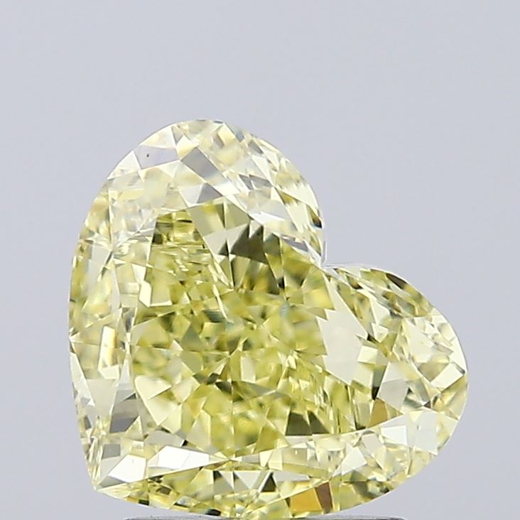 2.36 Carat Heart Shaped, Very Good Cut, VVS2 Clarity, IGI Certified Lab Grown Diamond