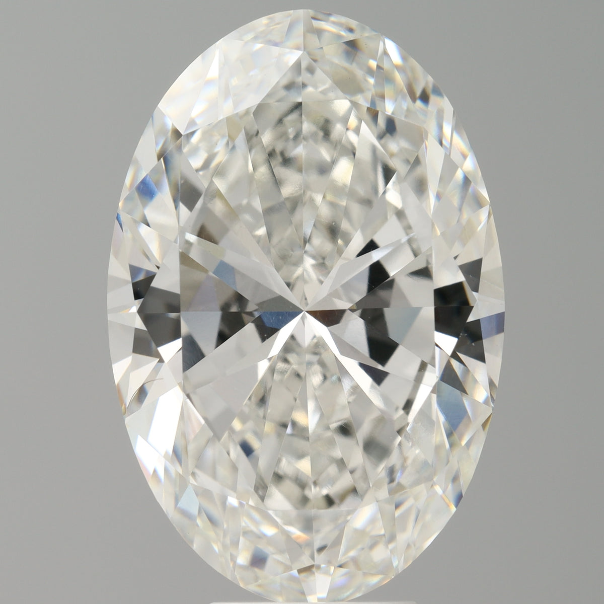 9.01 Carat Oval Shaped, Ideal Cut, F Color, VVS2 Clarity, IGI Certified Lab Grown Diamond