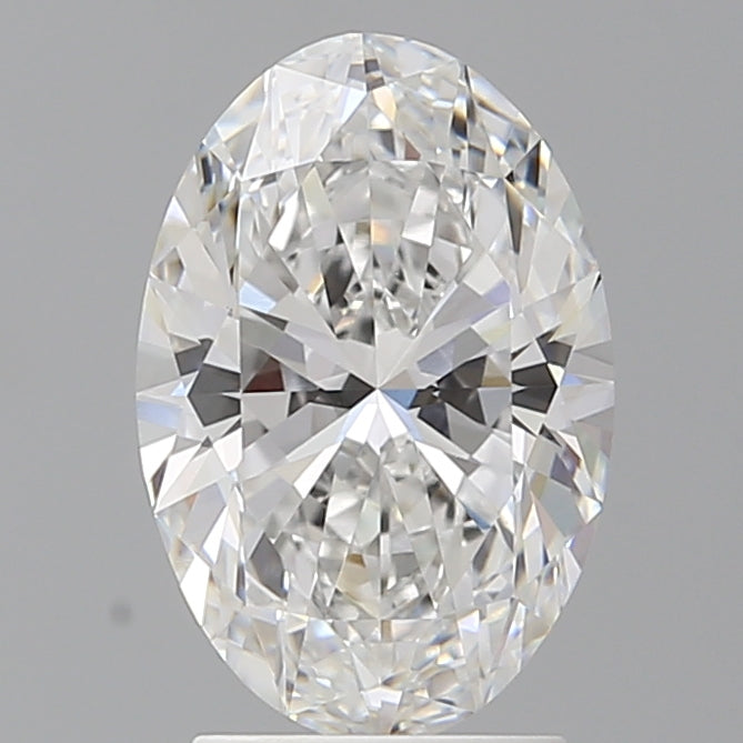 2.59 Carat Oval Shaped, Ideal Cut, E Color, VVS2 Clarity, IGI Certified Lab Grown Diamond