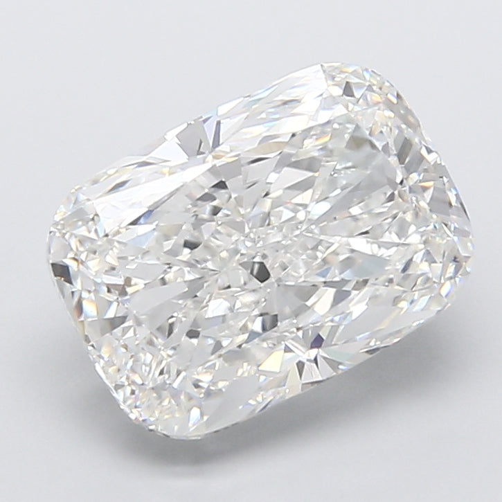 7.34 Carat Cushion Shaped, Very Good Cut, F Color, VVS2 Clarity, IGI Certified Lab Grown Diamond