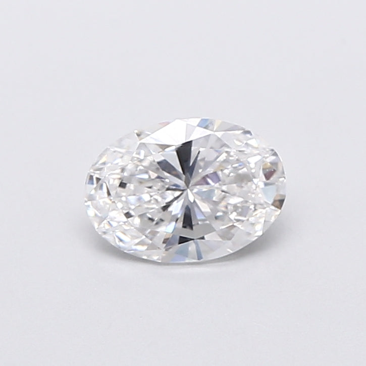 0.61 Carat Oval Shaped, Very Good Cut, D Color, VS1 Clarity, IGI Certified Lab Grown Diamond