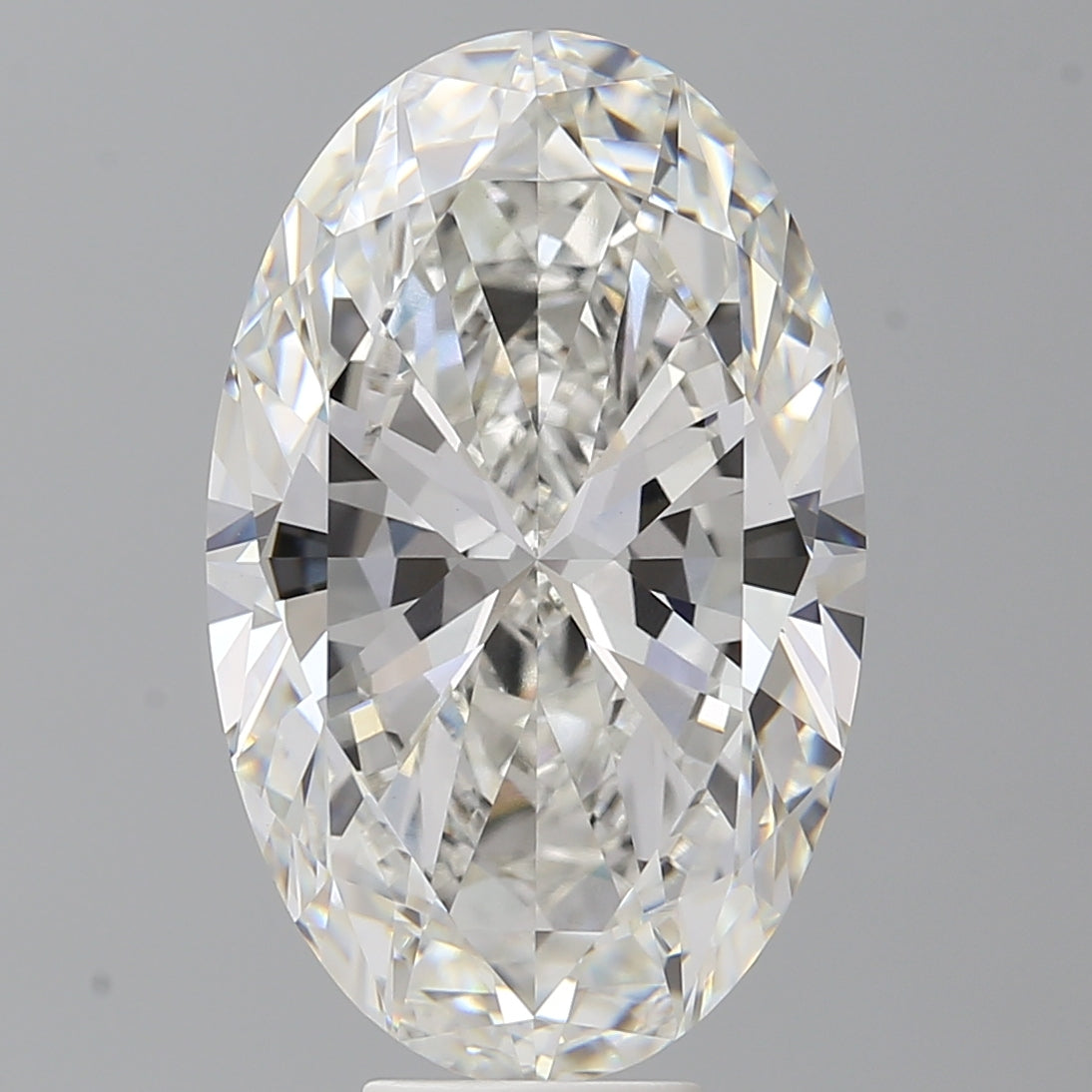 10.03 Carat Oval Shaped, Ideal Cut, F Color, VVS2 Clarity, IGI Certified Lab Grown Diamond