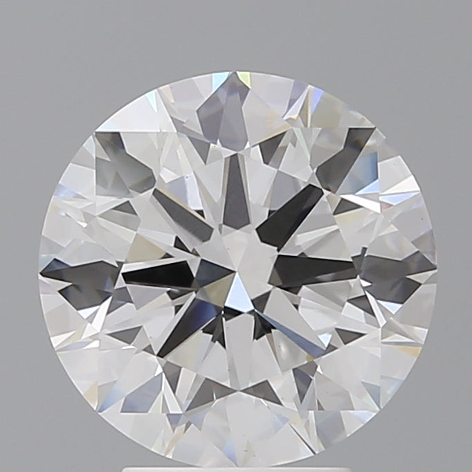 4.08 Carat Round Shaped, Ideal Cut, E Color, VVS2 Clarity, IGI Certified Lab Grown Diamond