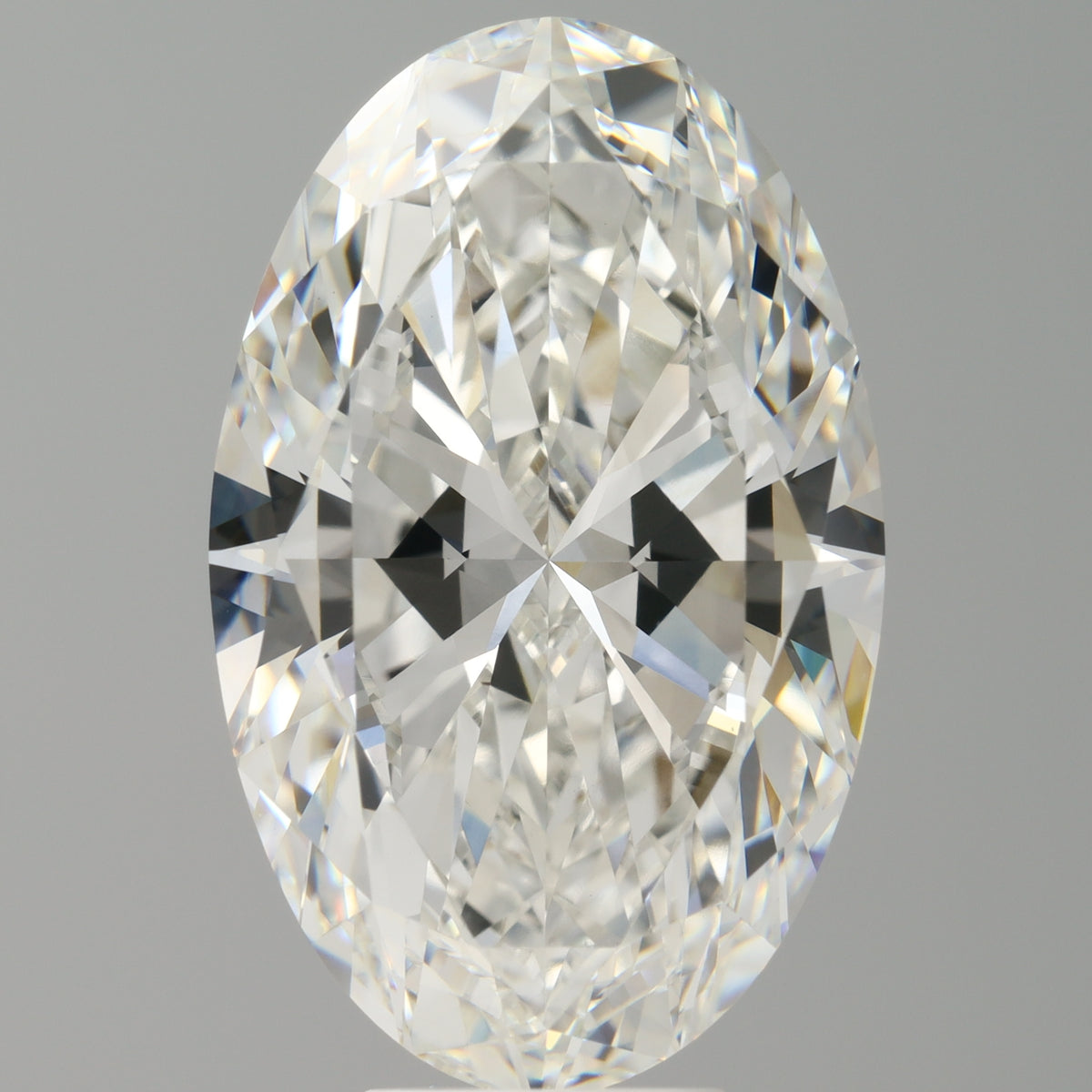 8.49 Carat Oval Shaped, Ideal Cut, F Color, VVS2 Clarity, IGI Certified Lab Grown Diamond