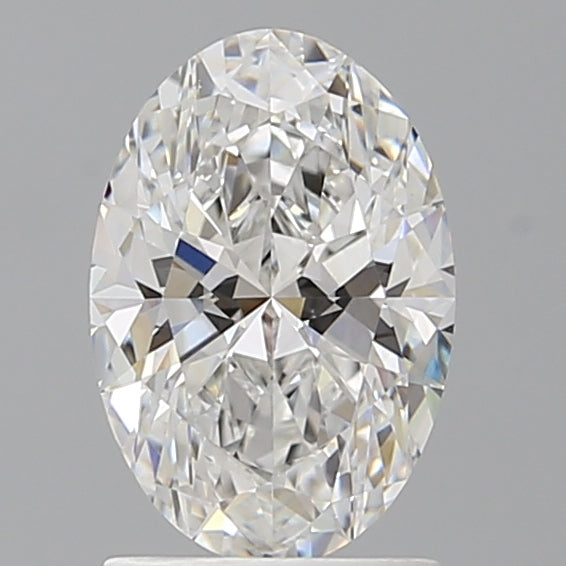 1.58 Carat Oval Shaped, Ideal Cut, E Color, VVS2 Clarity, IGI Certified Lab Grown Diamond