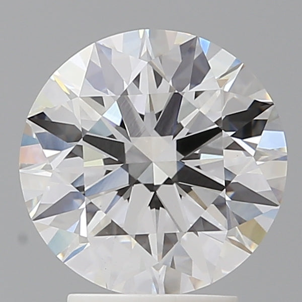 3.10 Carat Round Shaped, Ideal Cut, F Color, VVS2 Clarity, IGI Certified Lab Grown Diamond