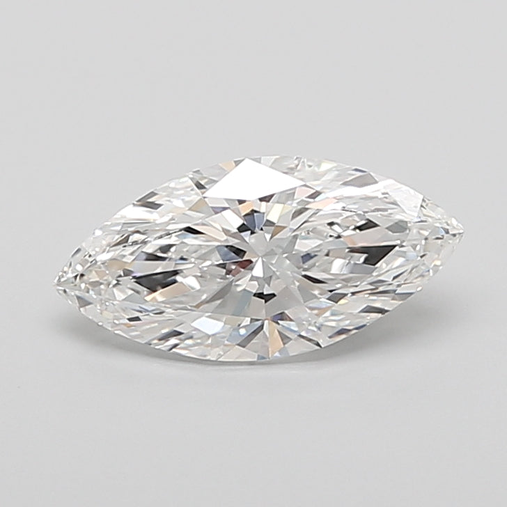 2.09 Carat Marquise Shaped, Ideal Cut, F Color, VVS2 Clarity, IGI Certified Lab Grown Diamond