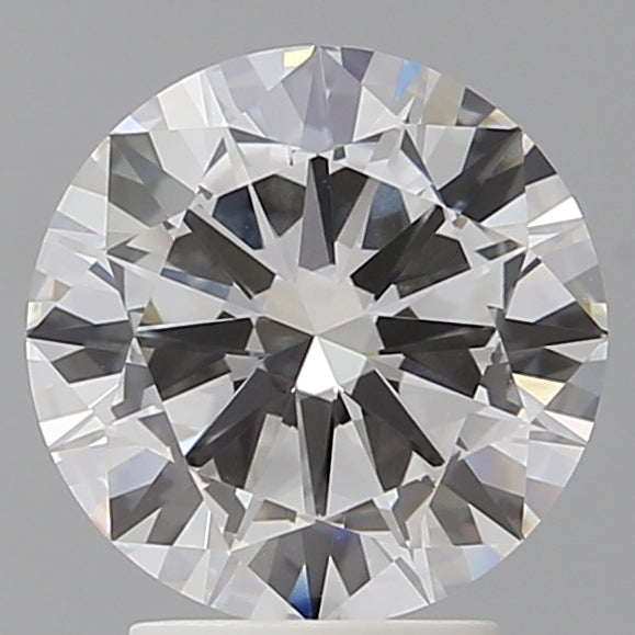 2.93 Carat Round Shaped, Excellent Cut, F Color, VVS2 Clarity, IGI Certified Lab Grown Diamond
