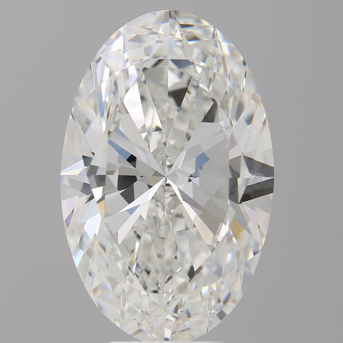 8.01 Carat Oval Shaped, Ideal Cut, E Color, VVS2 Clarity, IGI Certified Lab Grown Diamond