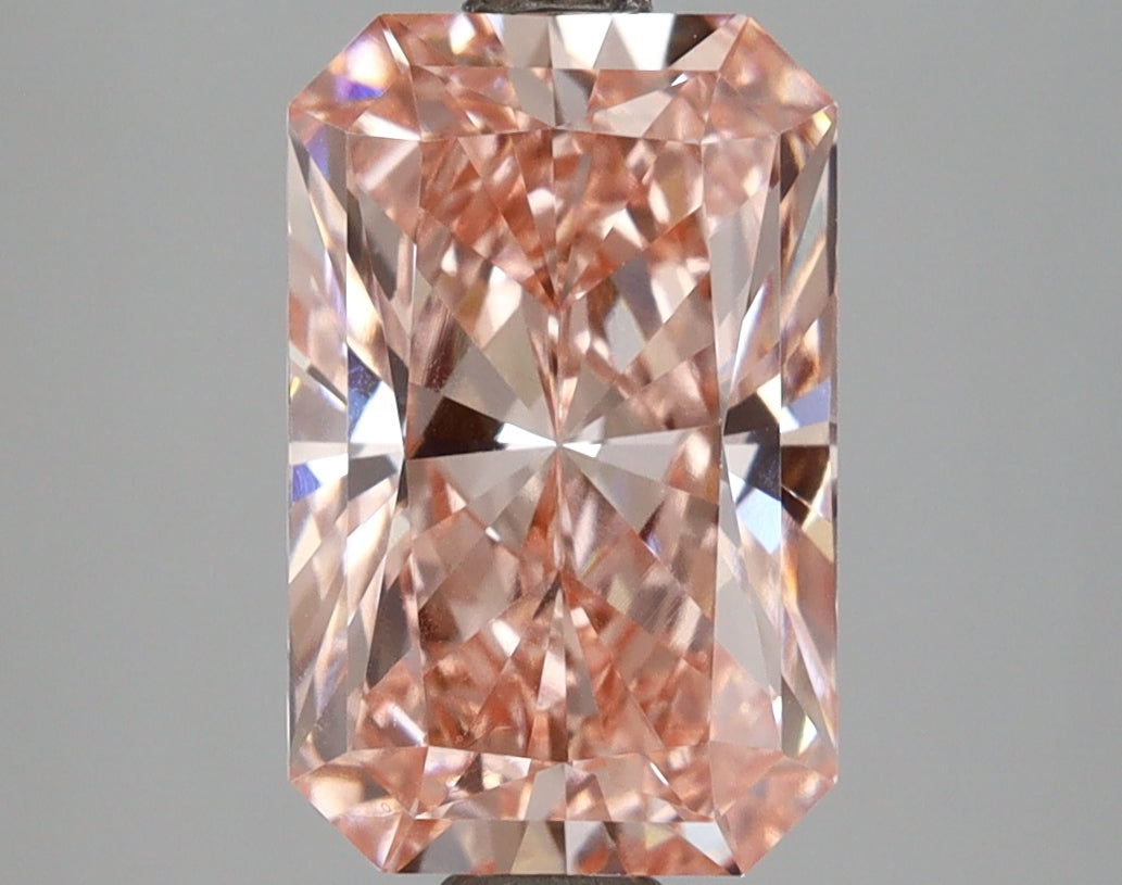 3.18 Carat Radiant Shaped, Excellent Cut, VS1 Clarity, IGI Certified Lab Grown Diamond