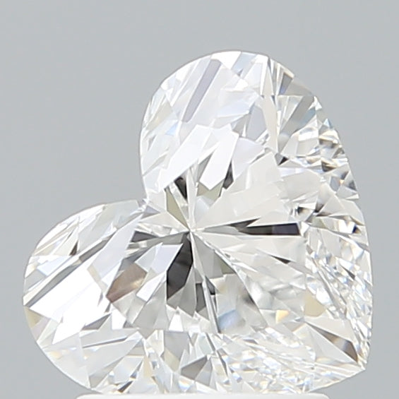 2.01 Carat Heart Shaped, Ideal Cut, D Color, VVS1 Clarity, IGI Certified Lab Grown Diamond