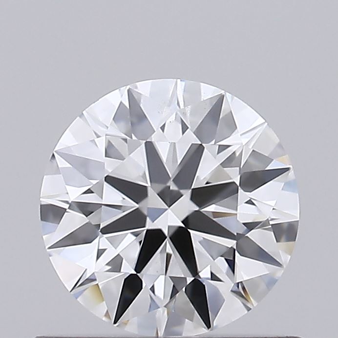 0.54 Carat Round Shaped, Ideal Cut, D Color, VS2 Clarity, IGI Certified Lab Grown Diamond
