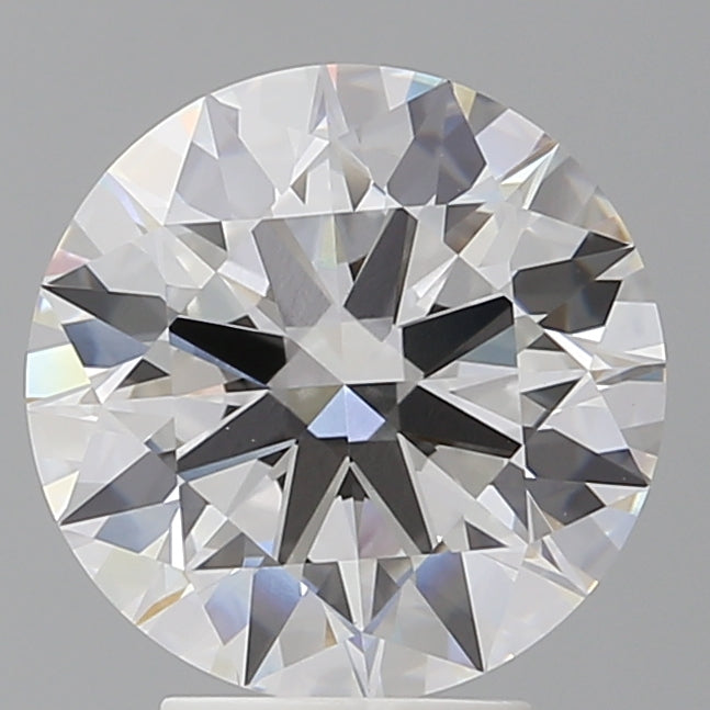 4.01 Carat Round Shaped, Ideal Cut, F Color, VVS2 Clarity, IGI Certified Lab Grown Diamond