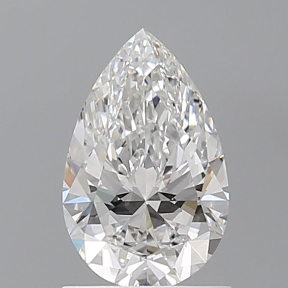 1.09 Carat Pear Shaped, Ideal Cut, D Color, VS1 Clarity, IGI Certified Lab Grown Diamond