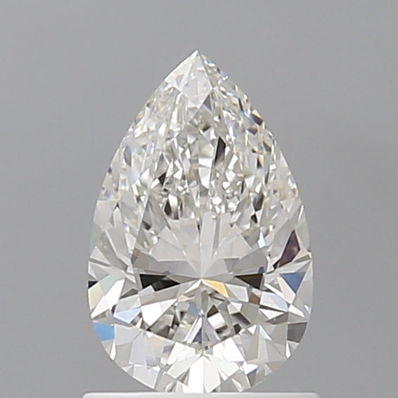 1.08 Carat Pear Shaped, Excellent Cut, F Color, VVS2 Clarity, IGI Certified Lab Grown Diamond