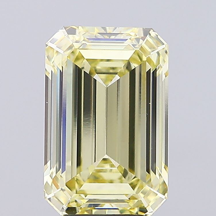 4.40 Carat Emerald Shaped, Ideal Cut, VS1 Clarity, IGI Certified Lab Grown Diamond