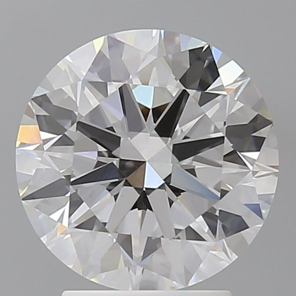3.06 Carat Round Shaped, Excellent Cut, E Color, VS1 Clarity, IGI Certified Lab Grown Diamond