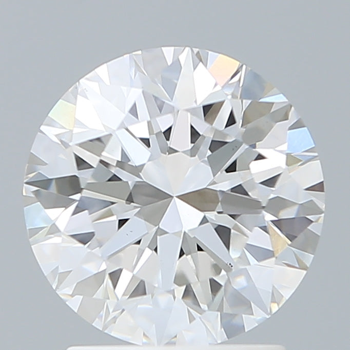 2.10 Carat Round Shaped, Excellent Cut, D Color, VS1 Clarity, IGI Certified Lab Grown Diamond
