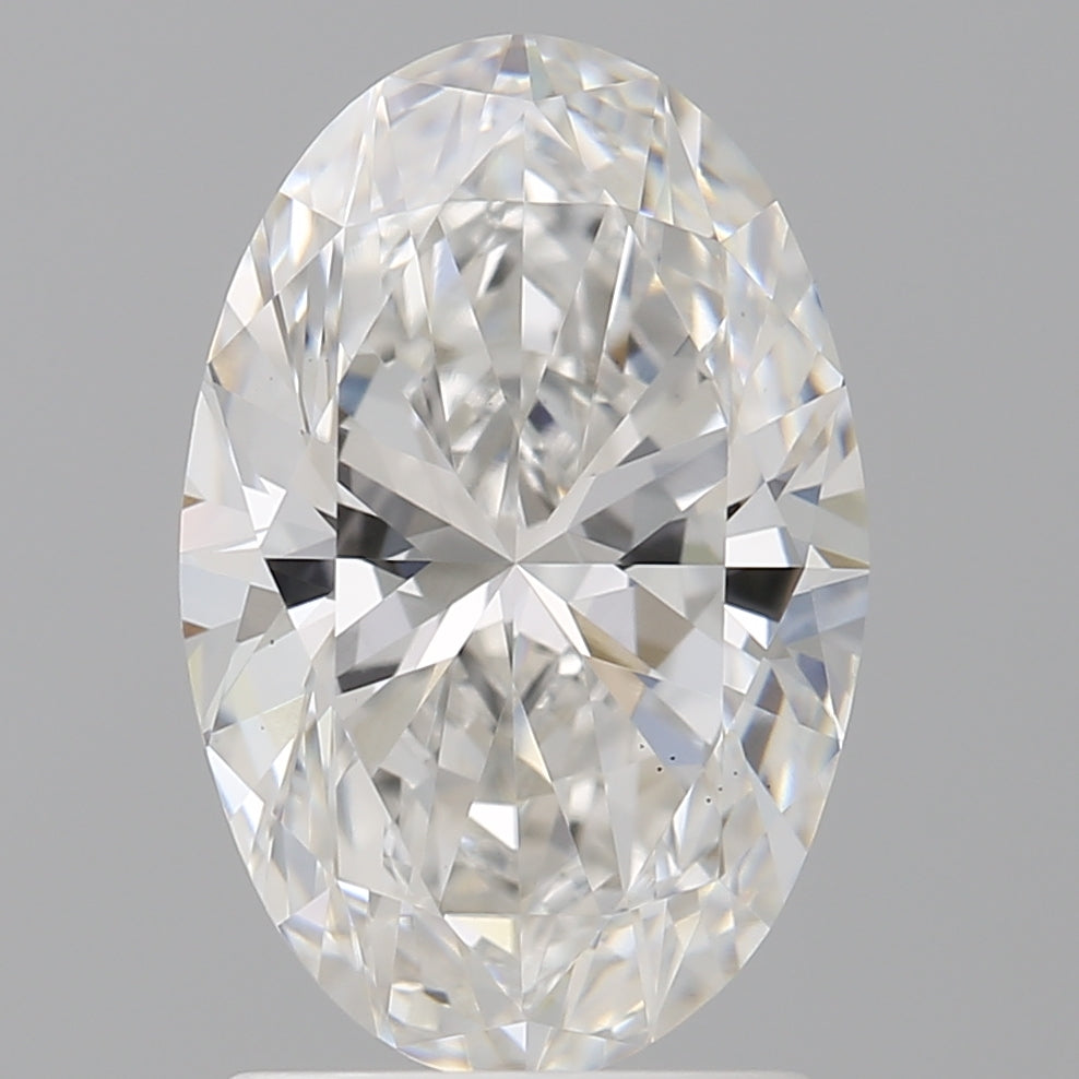2.09 Carat Oval Shaped, Ideal Cut, E Color, VS1 Clarity, IGI Certified Lab Grown Diamond