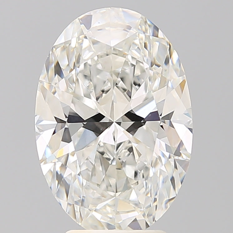 4.19 Carat Oval Shaped, Ideal Cut, G Color, VS1 Clarity, IGI Certified Lab Grown Diamond