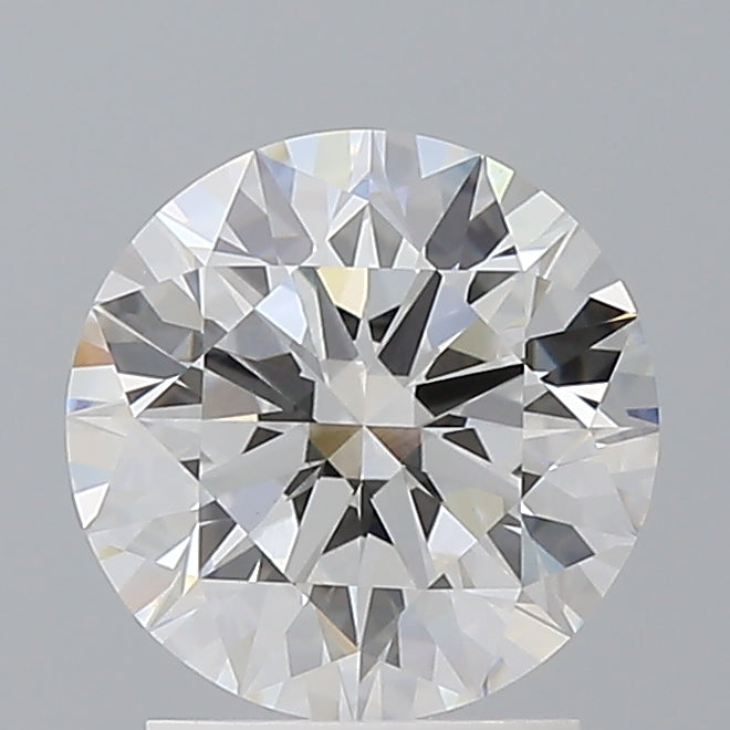 2.03 Carat Round Shaped, Ideal Cut, E Color, VVS2 Clarity, IGI Certified Lab Grown Diamond