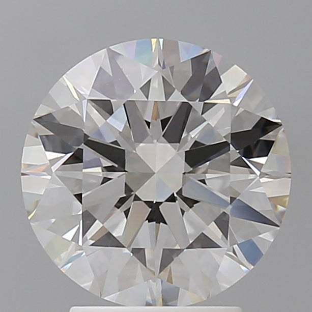 3.08 Carat Round Shaped, Ideal Cut, F Color, VVS2 Clarity, IGI Certified Lab Grown Diamond