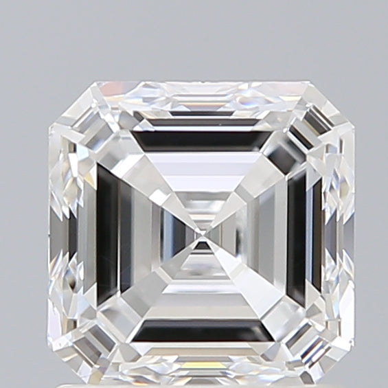 1.48 Carat Asscher Shaped, Excellent Cut, D Color, VS1 Clarity, IGI Certified Lab Grown Diamond