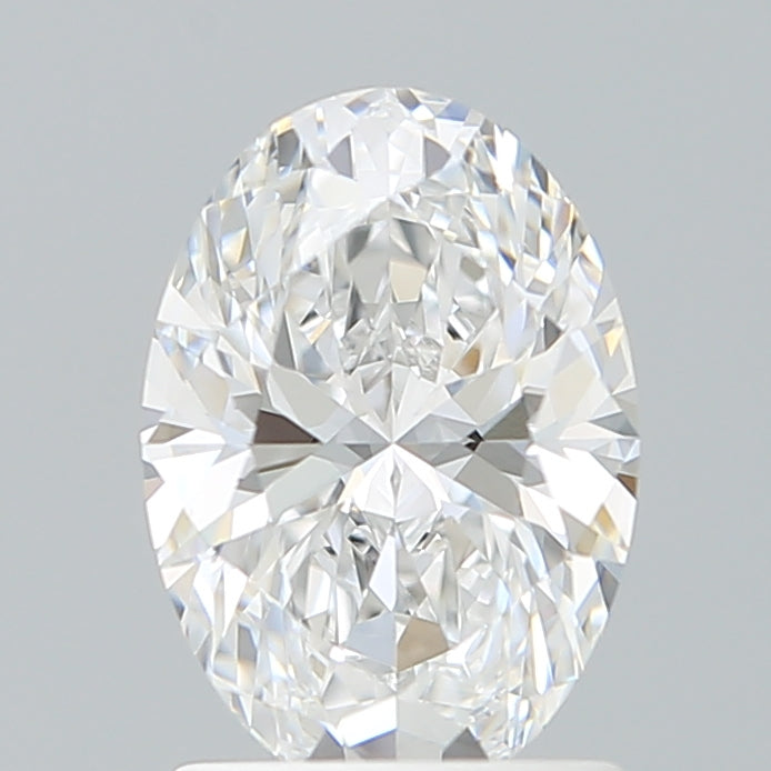1.57 Carat Oval Shaped, Ideal Cut, D Color, VVS2 Clarity, IGI Certified Lab Grown Diamond