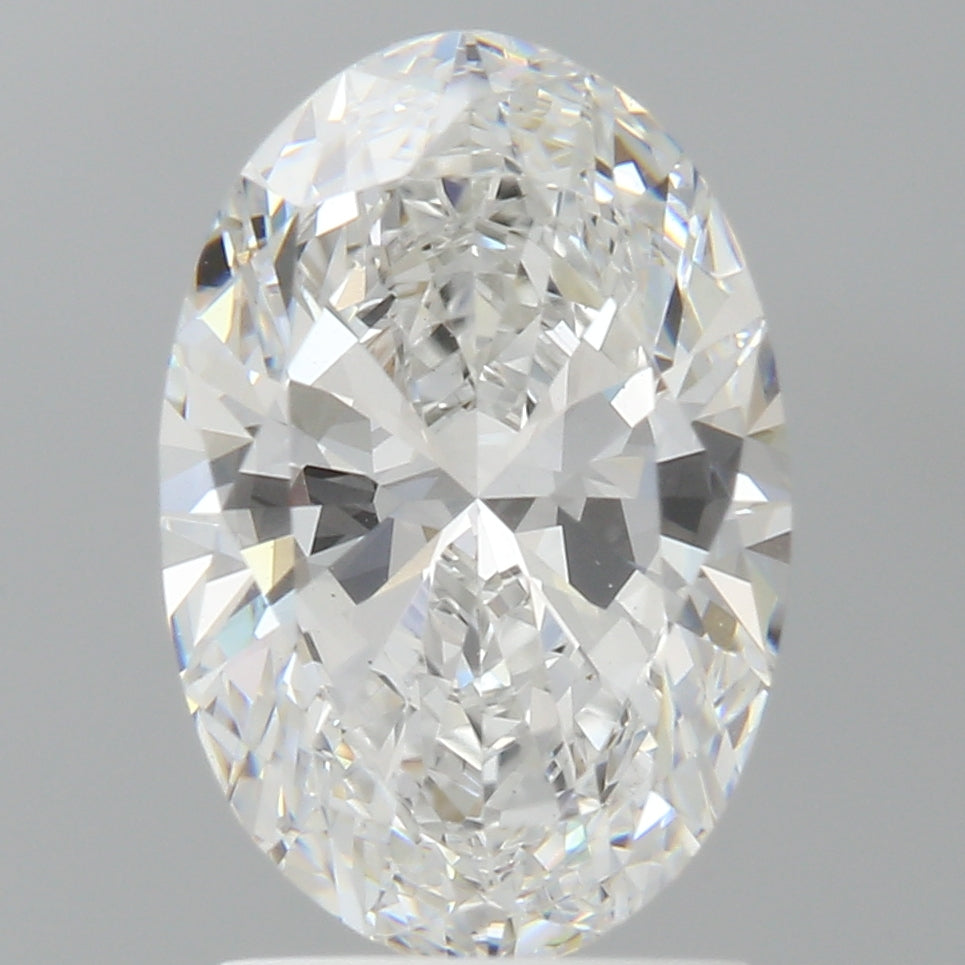 2.02 Carat Oval Shaped, Ideal Cut, D Color, VVS2 Clarity, IGI Certified Lab Grown Diamond