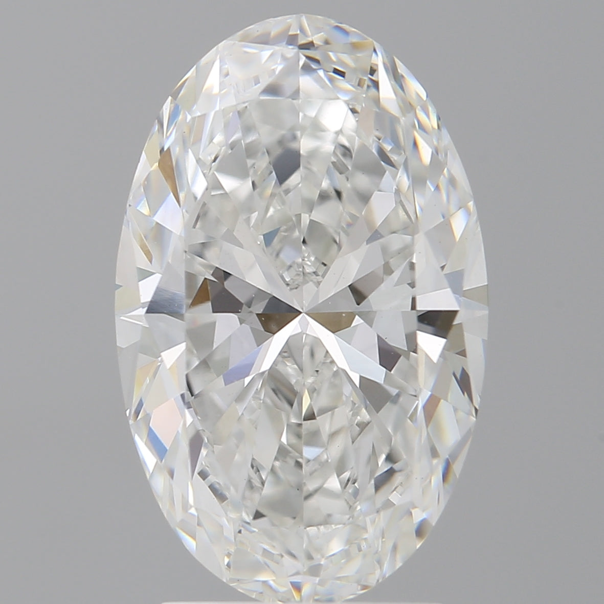 3.11 Carat Oval Shaped, Ideal Cut, E Color, VVS2 Clarity, IGI Certified Lab Grown Diamond