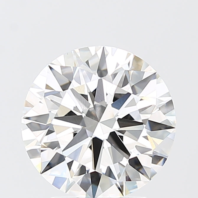 3.00 Carat Round Shaped, Ideal Cut, F Color, VVS2 Clarity, IGI Certified Lab Grown Diamond